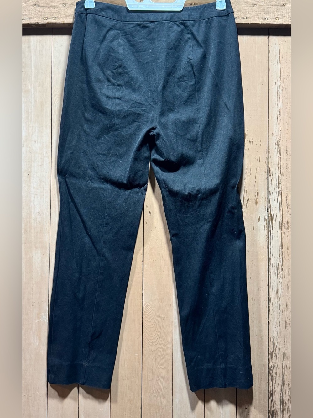 Women's Black Cropped Dress Pants - Tailored Ankle Length